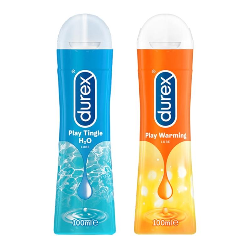 Durex Play Lubricant 2  in 1 Pack ( ICE and FIRE  )