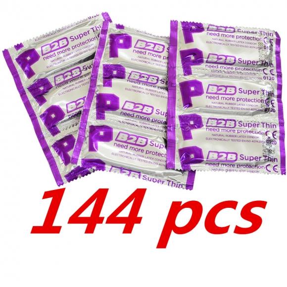 B2B Super Thin Condom (144 pcs) - Expire 2030