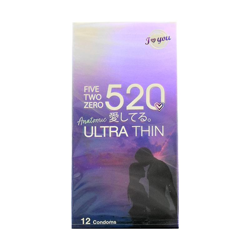 520 Ultra Thin Condom / Kondom - 12 pcs