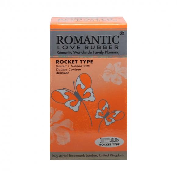 Romantic Love Rubber Rocket Type - 12's