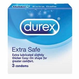 Durex Extra Safe Condom 3's